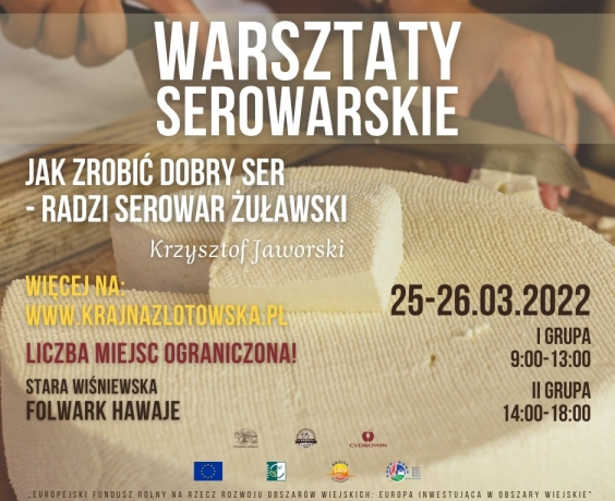 Warsztaty serowarskie - zapraszamy!